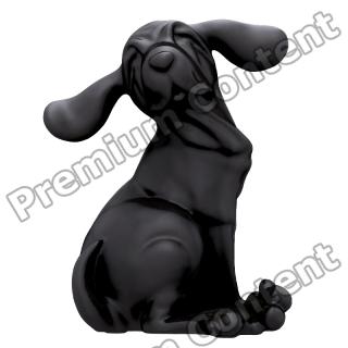 Ceramic Dog Base 3D Scan